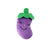 Mini Eggplant Squeaky Toy