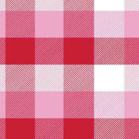 Valentine Plaid Bandana