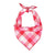 Valentine Plaid Bandana